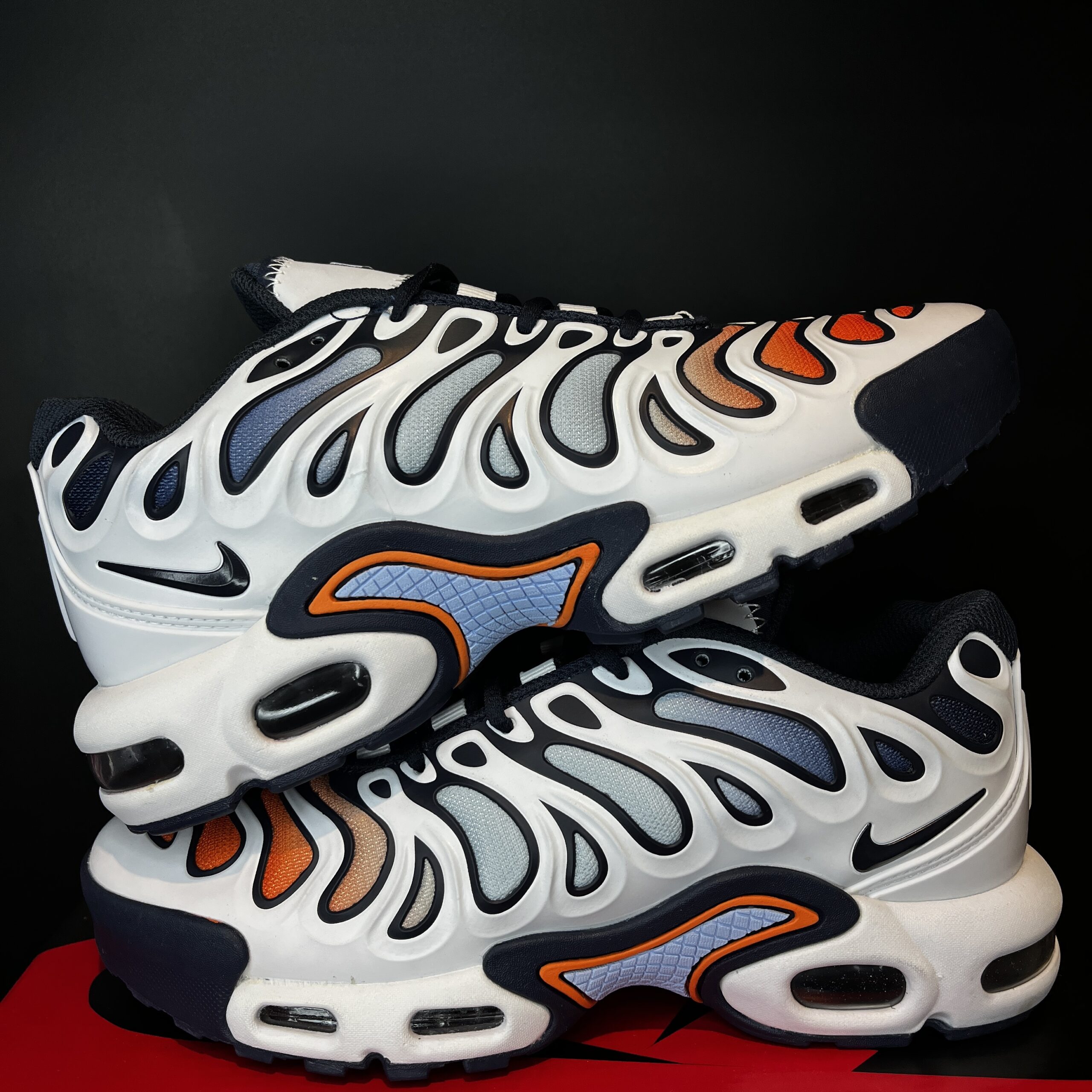 AIR MAX PLUS DRIFT FOOTBALL GRIS Y AZUL GRISACEO