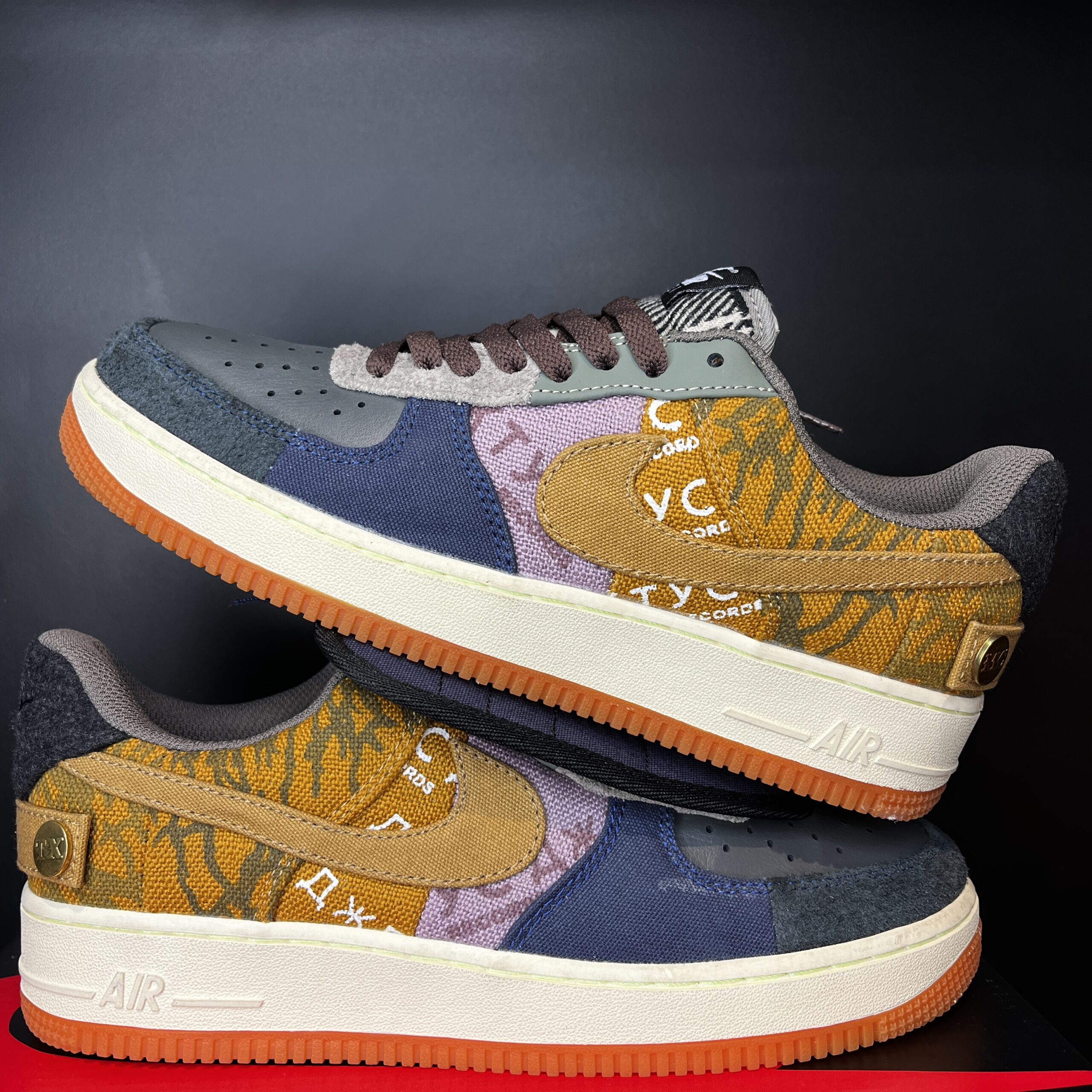 AIR FORCE ONE LOW CASCTU JACK DE NIKE X TRAVIS SCOTT