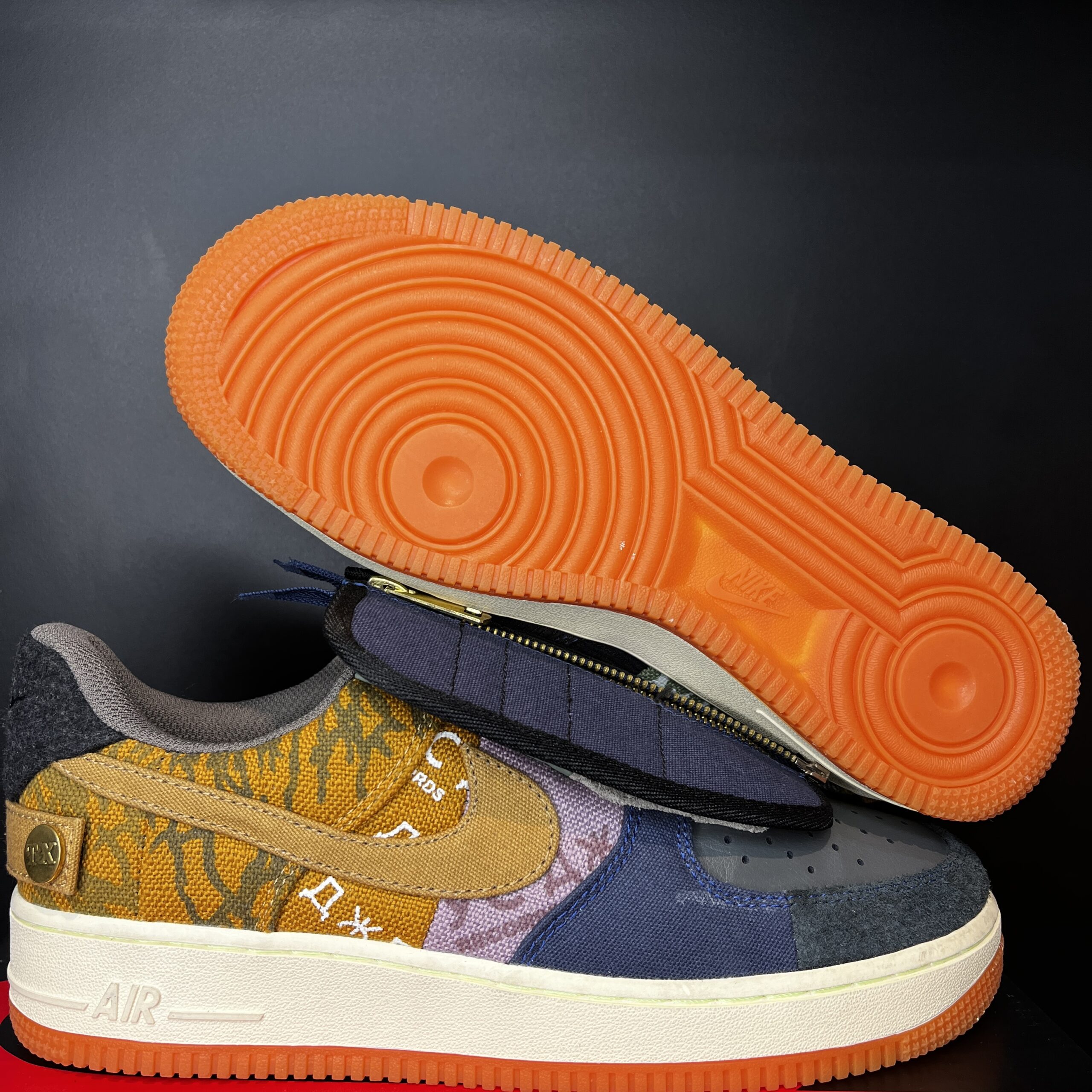 AIR FORCE ONE LOW CASCTU JACK DE NIKE X TRAVIS SCOTT - Imagen 2
