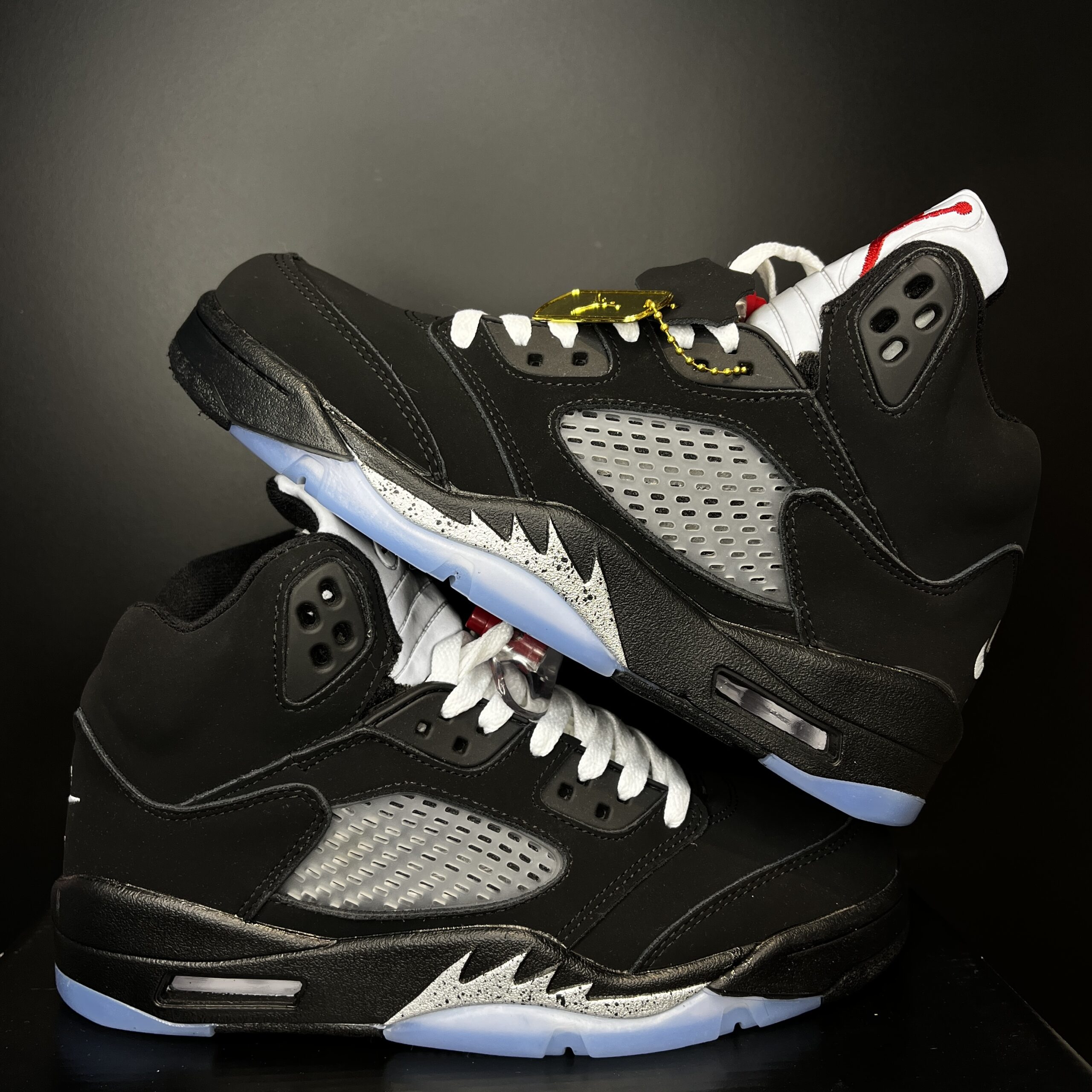 JORDAN RETRO 5 BLACK METALLIC